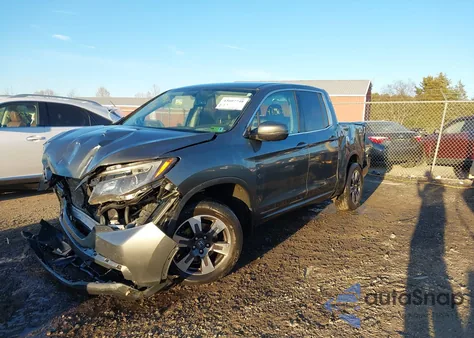 2017 Honda Ridgeline Rtl-T из США, поврежденный, VIN 5FPYK3F61HB026489